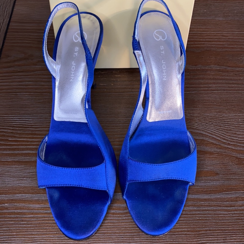 St John Satin Heels